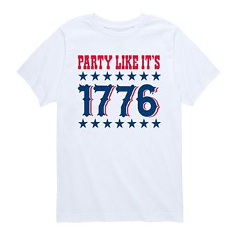 Boys 8-20 Party Like It's 1776 Americana Graphic Tee