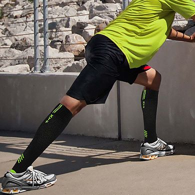 Compression Socks High Energy For Men And Women Knee High - 6 Pair