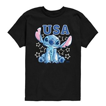 Boys 8-20 Disney's Lilo & Stitch USA Graphic Tee