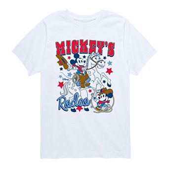 Boys 8-20 Disney's Mickey Mouse Rodeo Americana Graphic Tee