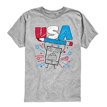 Boys 8-20 SpongeBob SquarePants DoodleBob Graphic Tee
