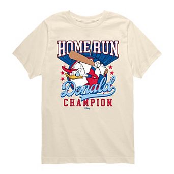 Boys 8-20 Disney's Donald Duck Home Run Champion Graphic Tee