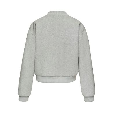 Lascana Women's Fleece Bomber Jacket