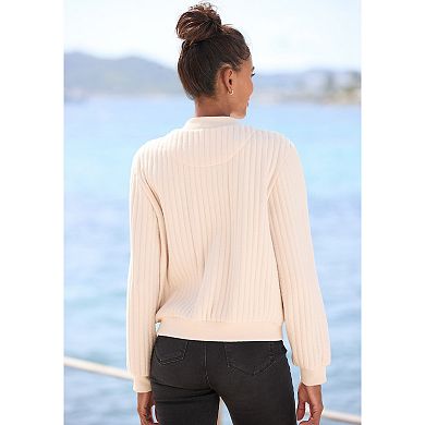Lascana Women's Quilted Bomber Jacket