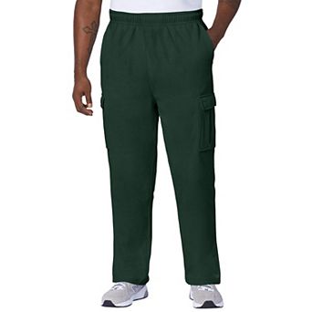 KingSize Men's Big & Tall Reverse Weave Cargo Pants