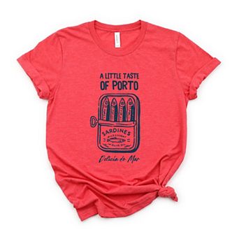 A Little Taste Of Porto Sardines - Women's Short Sleeve Graphic T-Shirt