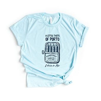 A Little Taste Of Porto Sardines - Women's Short Sleeve Graphic T-Shirt
