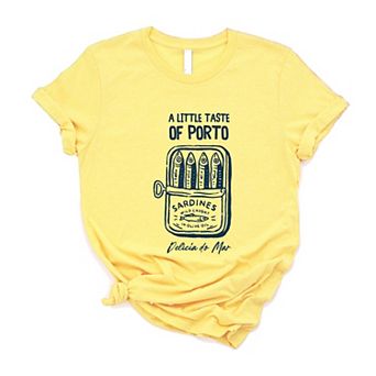 A Little Taste Of Porto Sardines - Women's Short Sleeve Graphic T-Shirt