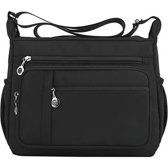 Shoulder Handbag with Multiple Pockets Crossbody and Top Handle Satchel