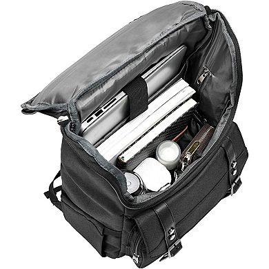 Vintage Travel Laptop Backpack with USB Charging Port for College