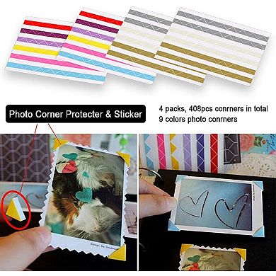 Vintage Leather Scrapbook with Self Adhesive Corners and Three Ring Binder