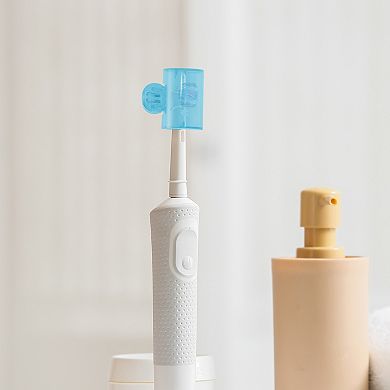 Square Toothbrush Covers 4 Pcs for Travel and Home Use