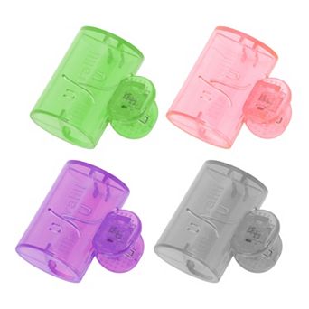 Square Toothbrush Covers 4 pc for Travel and Home Use