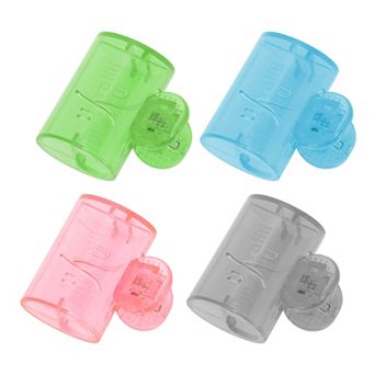 Square Toothbrush Covers 4 pc for Travel and Home Use