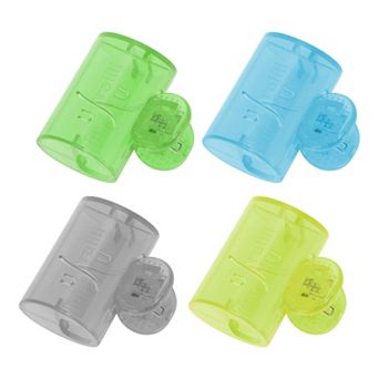 Square Toothbrush Covers 4 pc for Travel and Home Use