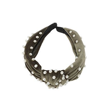 Velvet Pearl Knot for Women 1 Pc