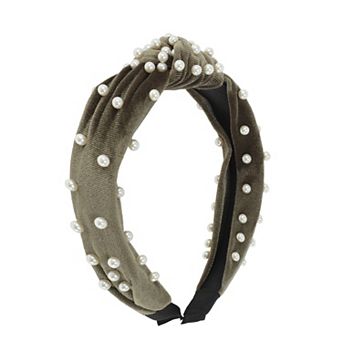 Velvet Pearl Knot for Women 1 pc