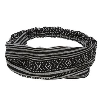Stripes Wide Headband for Women 1 pc