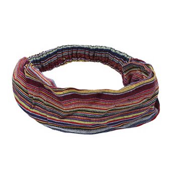 Stripes Wide Headband for Women 1 pc