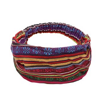 Stripes Wide Headband for Women 1 pc