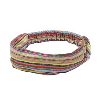 Stripes Wide Headband for Women 1 pc