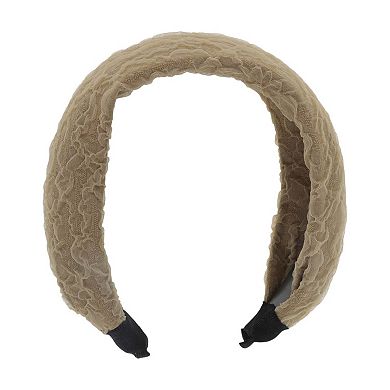 1 Pcs Chiffon Wide Headband - Versatile Hair Accessory for Any Occasion and Style