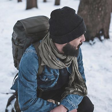 Unisex Knit Beanie Hats: Double Layer, Soft, Stretchy, Multi-Use, Perfect Gift