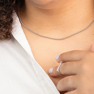 Belinda Jewelz 18k Gold Plated Vermeil Brick Stacking Ring