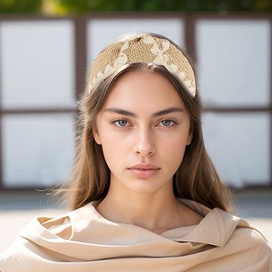 Yarn-edge Knotted Headband for Women 1 Pc