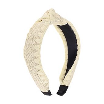 Yarn-edge Knotted Headband for Women 1 pc