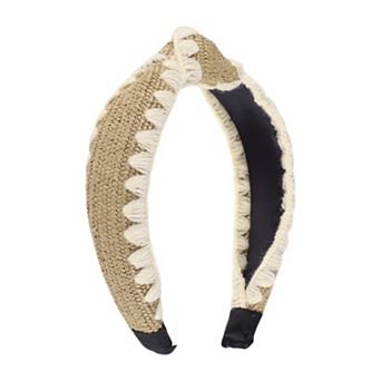 Yarn-edge Knotted Headband for Women 1 pc