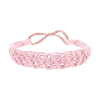 Hand-Woven Argyle Headbands for Women 1 pc