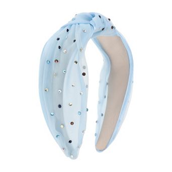 1 pc Cute Colored Diamond Knotted Headband Headbands for Women
