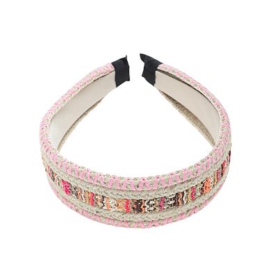 Colorful Yarn Headband for Women 1 Pc