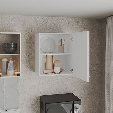 Sterling Wall Cabinet with 1 Door and 2 Shelves