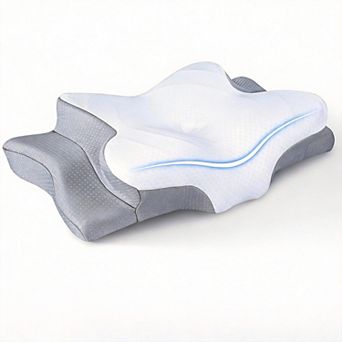 Ergonomic Contour Memory Foam Pillow for Neck Support