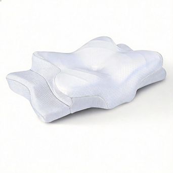 Ergonomic Contour Memory Foam Pillow for Neck Support