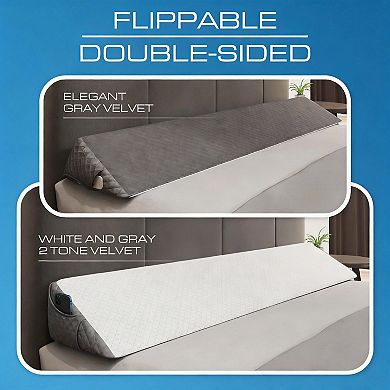 King Size Bed Gap Filler Pillow - Stylish Design, Comfortable Support
