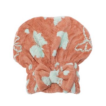 Women Comfortable Single Layer Butterfly Hair Towel for Travel