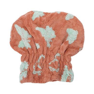 Women Comfortable Single Layer Butterfly Hair Towel for Travel