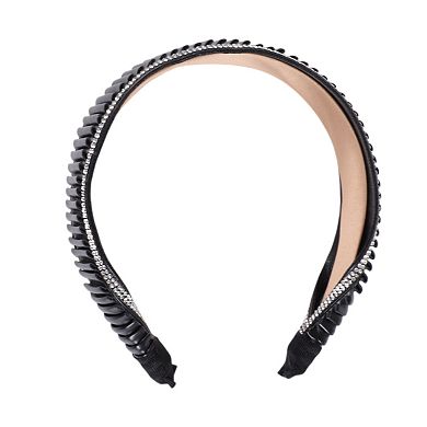 Pleats Wide-brimmed Headband for Women 1 Pc
