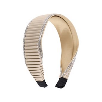 Pleats Wide-brimmed Headband for Women 1 pc
