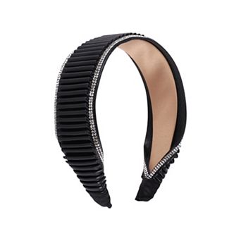 Pleats Wide-brimmed Headband for Women 1 pc