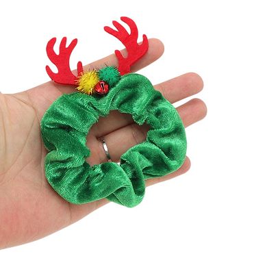 Fashion Christmas Antlers Hair Elastics 1 Pc
