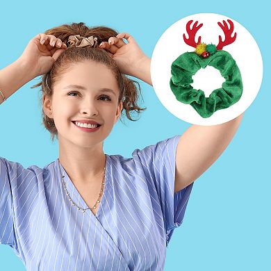 Fashion Christmas Antlers Hair Elastics 1 Pc