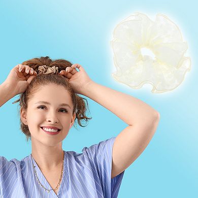 Mesh Print Scrunchie 1 Pc