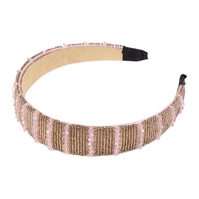 Beads Wide-brimmed Headband for Women 1 Pc