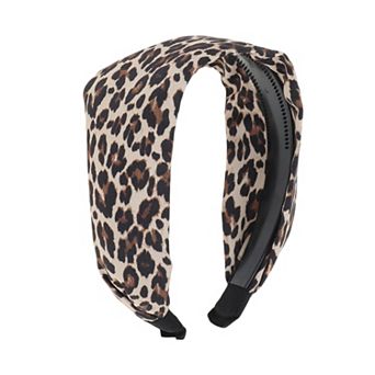 Cute Leopard Print Wide Side Headbands for Women 1 pc