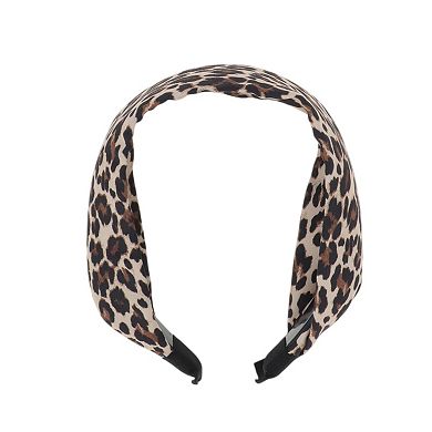Cute Leopard Print Wide Side Headbands for Women 1 Pc