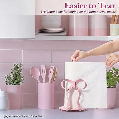 Bowknot Tissue Holder - Stylish Decor for Kitchen or Bathroom